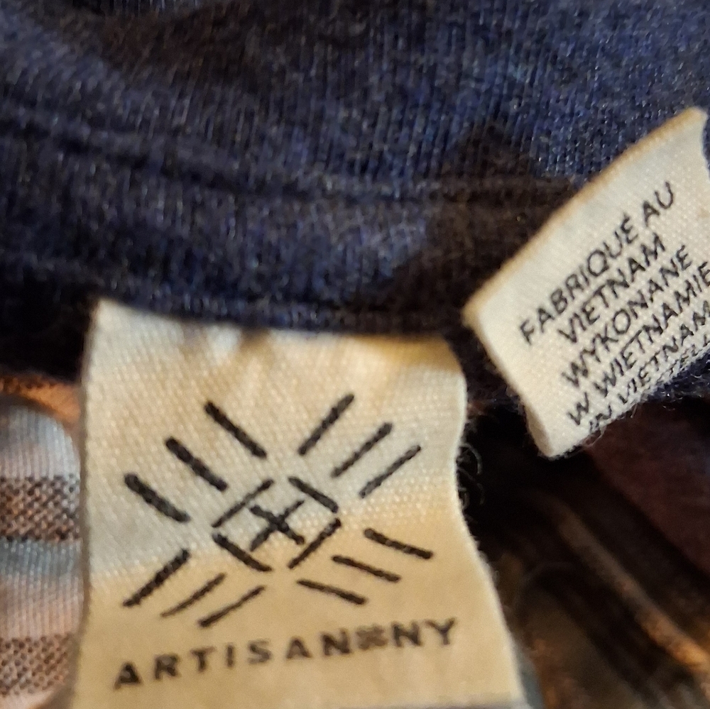 Artisan Ny Navy Blue T-Shirt - Picture 2 of 2